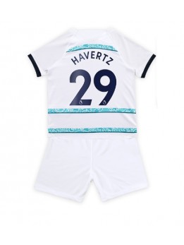Chelsea Kai Havertz #29 Auswärts Trikotsatz für Kinder 2022-23 Kurzarm (+ Kurze Hosen)